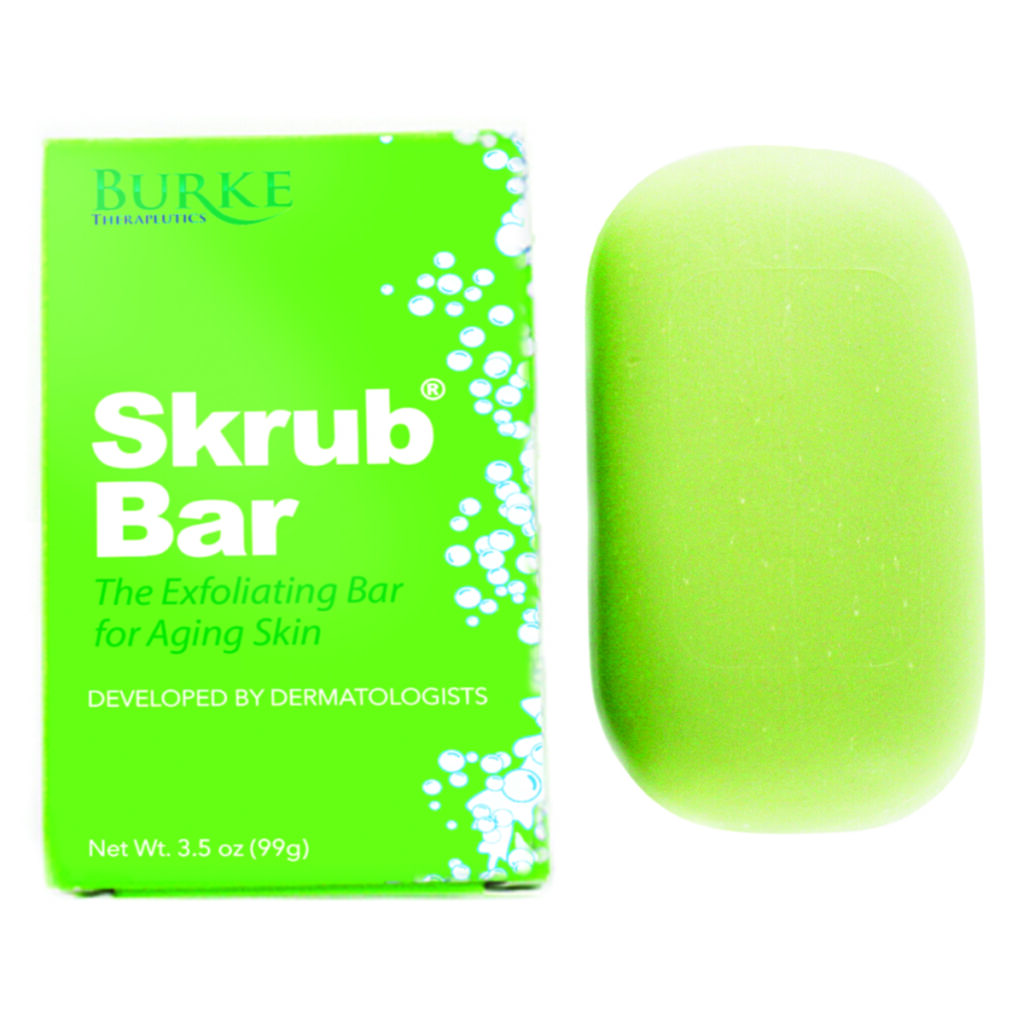 Exfoliating bar for brown spots